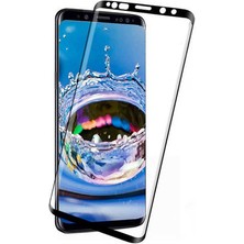 Wowacs Samsung Galaxy S8 Plus ile Uyumlu Şeffaf Esnek Kavisli Ekranı Tam Kaplayan Pet Ekran Koruyucu