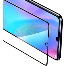 Wowacs Huawei P30 ile Uyumlu Şeffaf Esnek Kavisli Ekranı Tam Kaplayan Pet Ekran Koruyucu