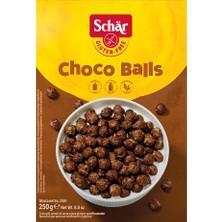 Schar Choco Balls Glutensiz Çikolata Kaplı Mısır Gevreği 250 gr (5 Adet)