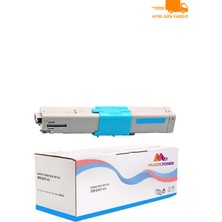 Colorful Toner Oki C332-C363-46508735 Mavi Muadil Toner