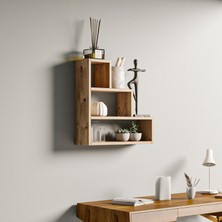 Decor Loger Piramit Duvar Rafı