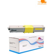 Colorful Toner Oki C301- C301DN -44973541 Sarı Muadil Toner