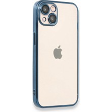 FitCase iPhone 14 Plus Kılıf Razer Lens Çerçeveli Silikon Kapak