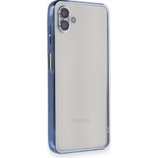 FitCase Samsung Galaxy A04 Kılıf Razer Lens Çerçeveli Silikon Kapak