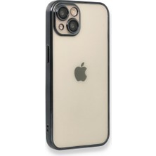 FitCase iPhone 14 Plus Kılıf Razer Lens Çerçeveli Silikon Kapak