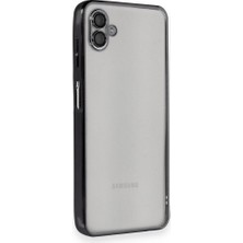 FitCase Samsung Galaxy A04 Kılıf Razer Lens Çerçeveli Silikon Kapak