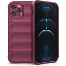 FitCase iPhone 12 Pro Kılıf Optimum Lens Çerçeveli Silikon Kapak