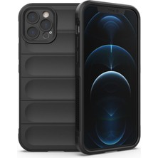 FitCase iPhone 12 Pro Kılıf Optimum Lens Çerçeveli Silikon Kapak