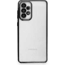 FitCase Samsung Galaxy A53 5g Kılıf Razer Lens Çerçeveli Silikon Kapak