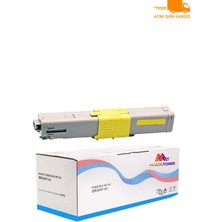 Colorful Toner Oki C310-44469714- C530DN- C531- C531DN Sarı Muadil Toner