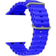 FitCase Apple Watch 42/44/45/49 mm Uyumlu Ocean Silikon Kordon