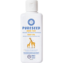 Pureseed Natural Organik Sertifikalı Bebek Yağı Parfümsüz - 100 ml