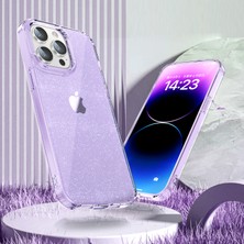 Xstep Case iPhone 13 Pro Max 6.7 Pc+Tpu Glitter Powder Clear Imd Cep Telefonu Telefon Kılıfı (Yurt Dışından)