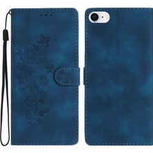 Xstep Case iPhone 6 / 6s / 7/8 / Se / Se / Se (2020) / Se (2022) Çiçek Pu Deri Cüzdan Standı ile Telefon Kılıfı (Yurt Dışından)