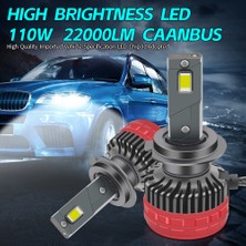 Space LED Far Ampulü Canbus 110W 22000LM Beyaz Işık H1 12-30V / LAAM922