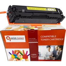 QSTAR HP 203X CF542X YL SARI YÜKSEK KAPASİTELİ Muadil TONER