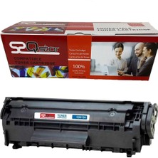 QSTAR HP 12A Q2612A FX10 Muadil Toner 1010 1012 1015 1018 1020 1022 3015 3020 3055 LBP2900 LBP3000