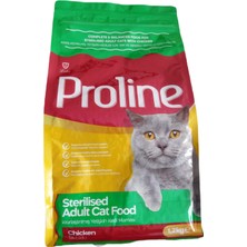 Pro Line Proline Tavuklu Kısırlaştırılmış (Sterilised) Yetişkin Kedi Maması 1,2 kg