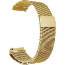 Dlrcase Xiaomi Mibro Watch Lite 2 Uyumlu Kordon Hasır Metal Örgülü Ayarlanabilir Gold