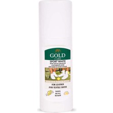 Gold Care Spor Deri ve Kumaş Beyaz Ayakkabı Boyası Bakımı 75 ml