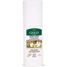 Gold Care Spor Deri ve Kumaş Beyaz Ayakkabı Boyası Bakımı 75 ml