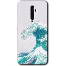 Gramaphone Oppo Reno 2z Kılıf Hd Desen Baskılı Arka Kapak - Dalga