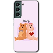 Gramaphone Galaxy S22 Kılıf Hd Desen Baskılı Arka Kapak - Sevgili Ayıcık