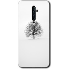Oppo Reno 2z Kılıf Hd Desen Baskılı Arka Kapak - Alone Tree