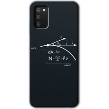 Gramaphone Galaxy A02S Kılıf Hd Desen Baskılı Arka Kapak + Esnek Nano Cam - Work Formül