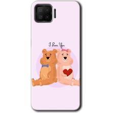 Gramaphone Oppo A73 Kılıf Hd Desen Baskılı Arka Kapak + Esnek Nano Cam - Sevgili Ayıcık