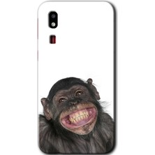 Gramaphone Galaxy A2 Core Kılıf Hd Desen Baskılı Arka Kapak + Kırılmaz Cam - Şıpsevdi Aşk