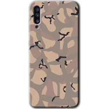 Gramaphone Galaxy A50S Kılıf Hd Desen Baskılı Arka Kapak + Esnek Nano Cam - Kamuflaj 6