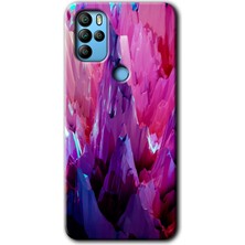 Omix X500 Kılıf Hd Desen Baskılı Arka Kapak - Abstraction Sharp