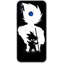 Honor 8x Kılıf Hd Desen Baskılı Arka Kapak + Esnek Nano Cam - Anime