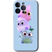 Gramaphone iPhone 14 Pro Max Kılıf Hd Desen Baskılı Arka Kapak + Kırılmaz Cam - Puffy