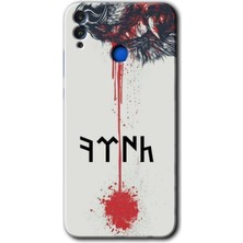 Honor 8x Kılıf Hd Desen Baskılı Arka Kapak - Kan Uykusu