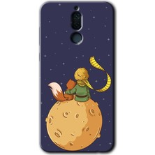 Gramaphone Huawei Mate 10 Lite Kılıf Hd Desen Baskılı Arka Kapak + Esnek Nano Cam - Küçük Prens