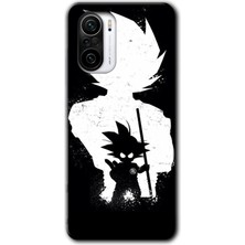 Gramaphone Poco F3 Kılıf Hd Desen Baskılı Arka Kapak + Esnek Nano Cam - Anime