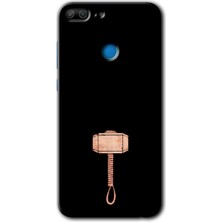 Gramaphone Honor 9 Lite Kılıf Hd Desen Baskılı Arka Kapak - Thor Çekiç