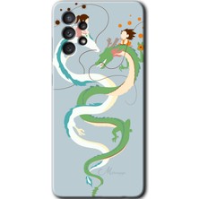 Galaxy A52 Kılıf Hd Desen Baskılı Arka Kapak + Esnek Nano Cam - Snake Friendship