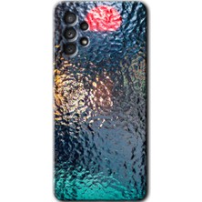 Gramaphone Galaxy A53 Kılıf Hd Desen Baskılı Arka Kapak + Kırılmaz Cam - Blur Cam