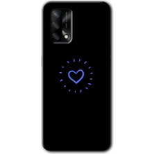 Gramaphone Oppo A74 Kılıf Hd Desen Baskılı Arka Kapak + Esnek Nano Cam - Heart Strokes