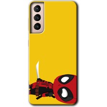 Galaxy S21 Kılıf Hd Desen Baskılı Arka Kapak - Deadpool 6