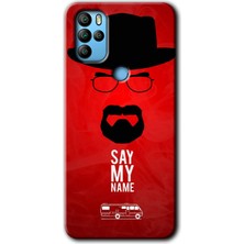 Omix X300 Kılıf Hd Desen Baskılı Arka Kapak + Esnek Nano Cam - Say My Name