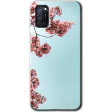 Gramaphone Oppo A72 Kılıf Hd Desen Baskılı Arka Kapak - Japon Çiçeği
