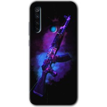 Redmi Note 8 Kılıf Hd Desen Baskılı Arka Kapak - Ak
