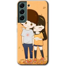 Gramaphone Galaxy S22 Kılıf Hd Desen Baskılı Arka Kapak - Şıpsevdi Çift
