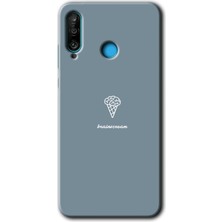 Gramaphone Huawei P30 Lite Kılıf Hd Desen Baskılı Arka Kapak + Kırılmaz Cam - Beyin Gıdası