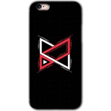 Gramaphone iPhone 6s Plus Kılıf Hd Desen Baskılı Arka Kapak + Kırılmaz Cam - Kilit