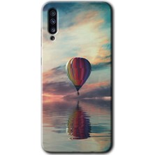 Galaxy A50 Kılıf Hd Desen Baskılı Arka Kapak + Esnek Nano Cam - Zeplin